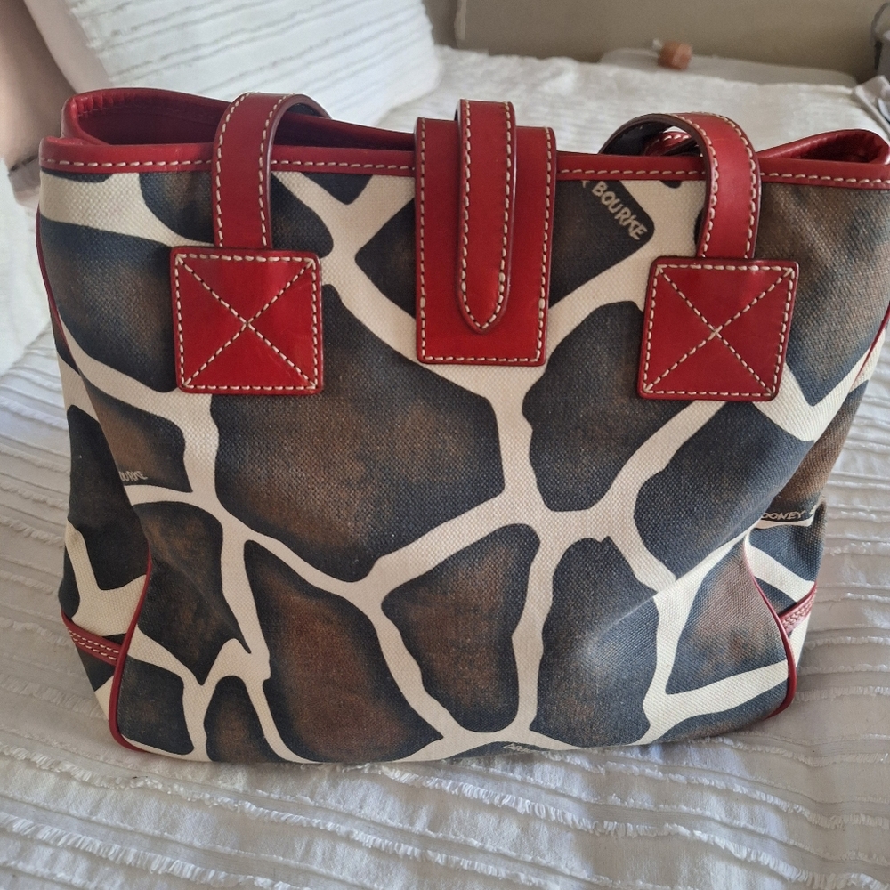 Dooney and burke Giraffe print tote - Picture 3 of 3